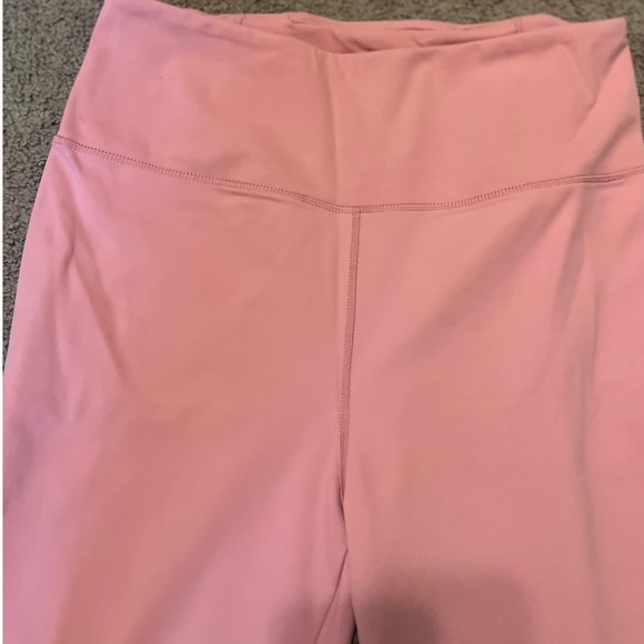 Halara Pink/Coral Wide Leg Flare Yoga Pants High Waist Comfort XL Tall NWT - Picture 3 of 11